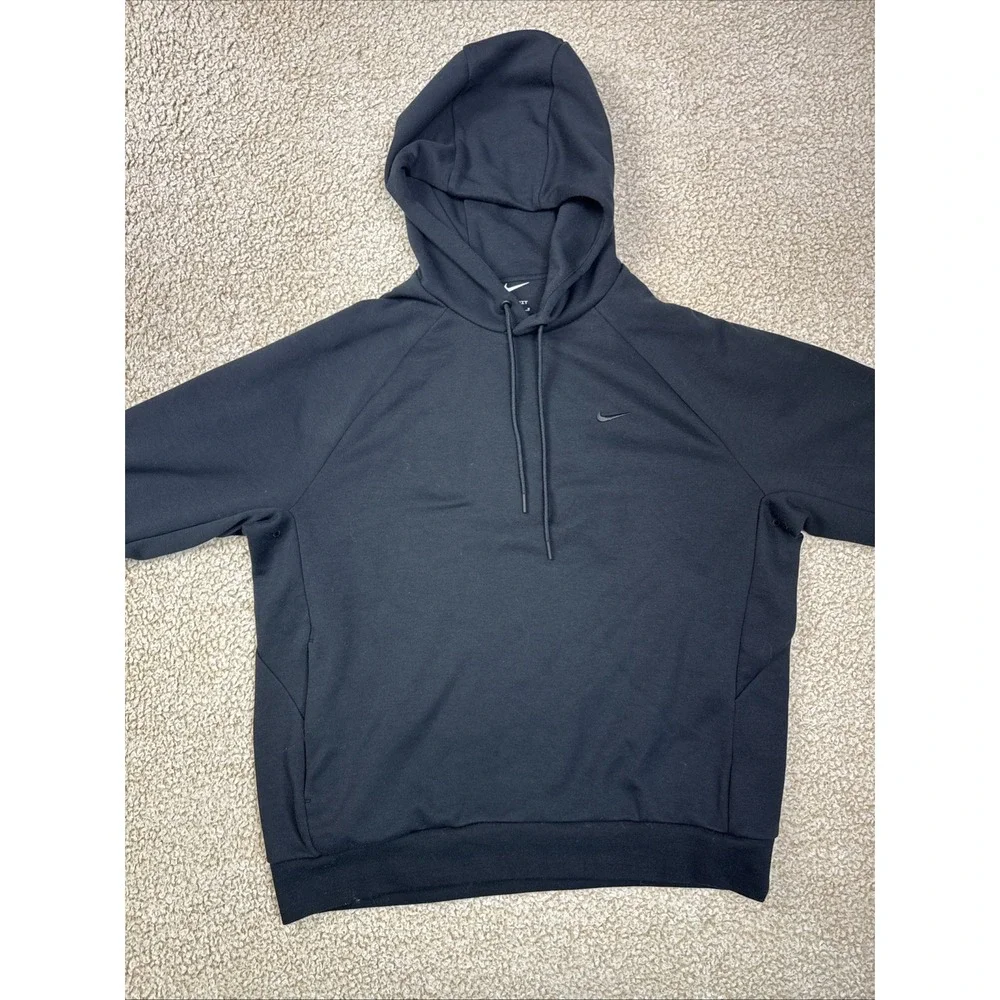Nike Dri-FIT Men's Primary Fleece UV Pullover Hoodie FZ0969-010 Size M